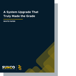 A System Upgrade That Truly Made the Grade
